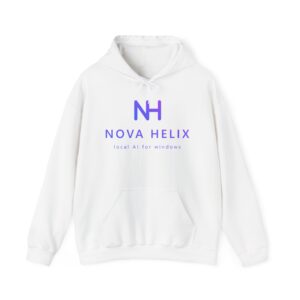 Nova Helix Local AI Hoodie